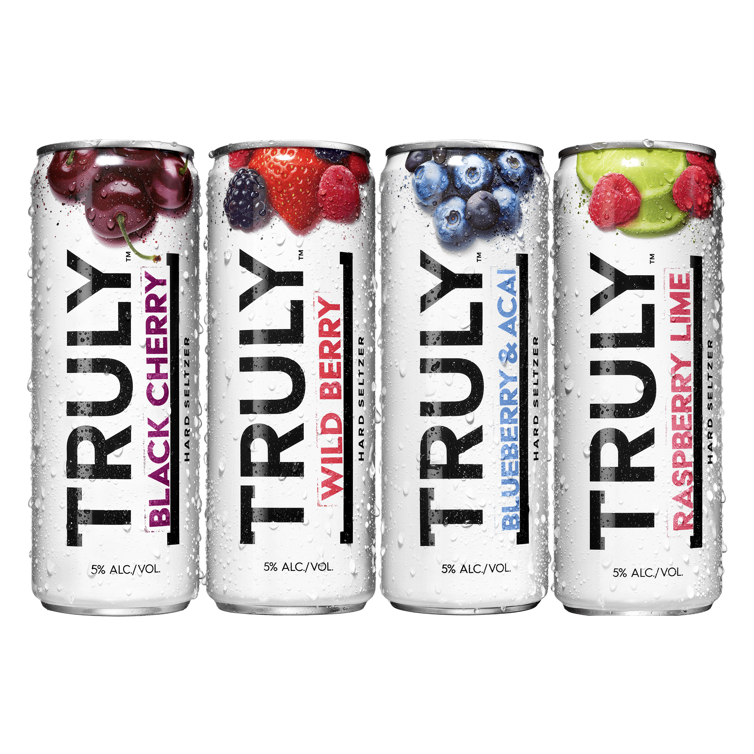 Truly Hard Seltzer Berry Variety 12pk 12oz Beer White Cans Gluten Free Light Walmart Com Walmart Com