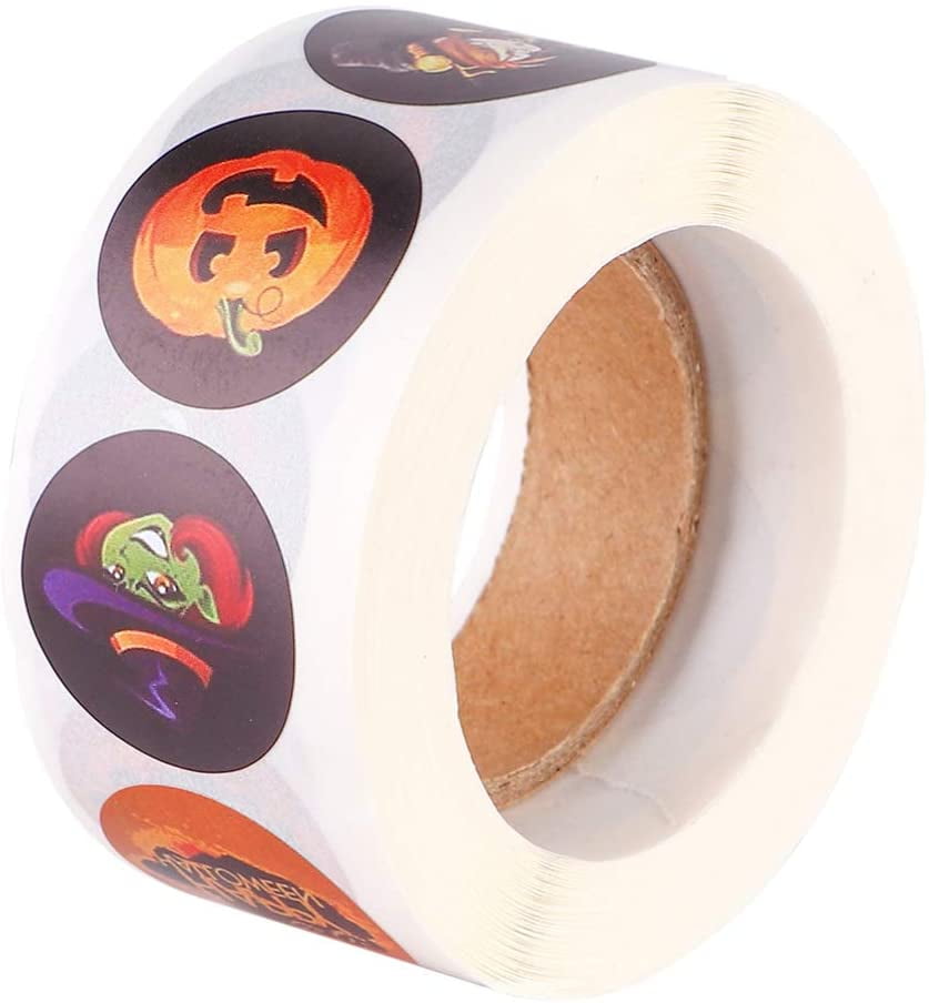 Lot De 24 Feuilles D'autocollants Amusants Pour Halloween, Fêtes, Jeux