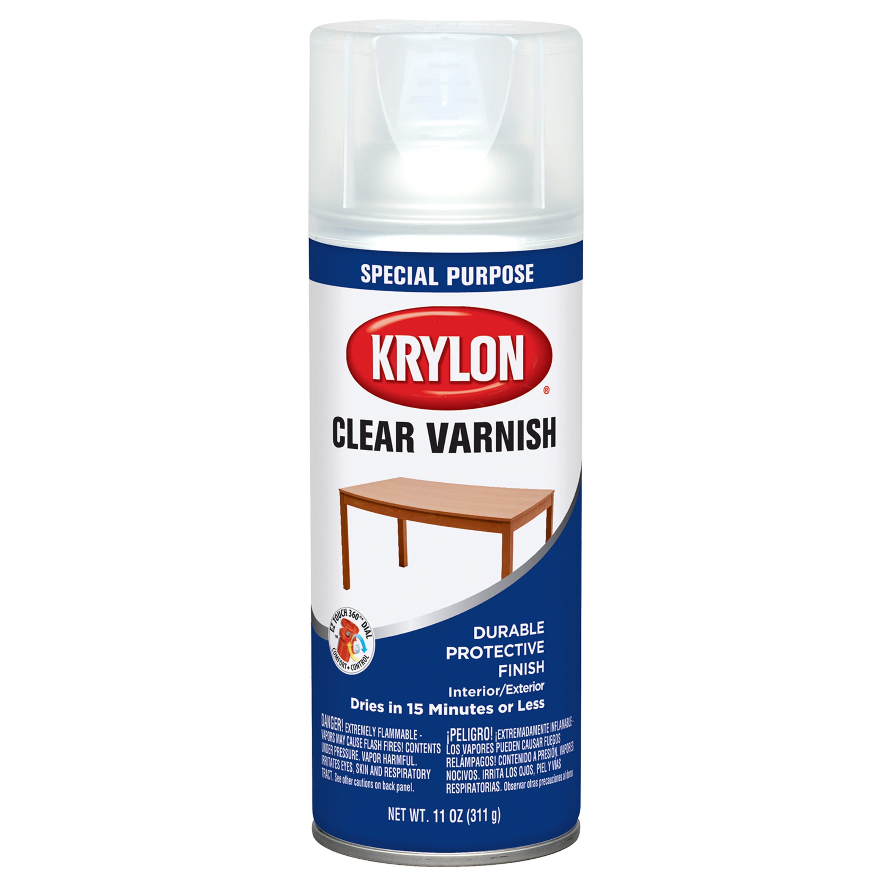 Krylon Super Clear Spray Varnish, 11 oz., Gloss