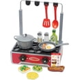 thumbnail image 1 of Juego de Estufa Deluxe Melissa & Doug MD-9342 con 19 Accesorios Hecho de Madera Infantil, 1 of 2