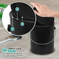 thumbnail image 3 of Cubo de pintura Stock Your Home, 1 galón (128 ml) de plástico negro, 3 of 7