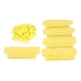 thumbnail image 3 of 100 PCS Etiqueta de oreja de ganado Etiquetas de oreja de identificación de ganado en blanco amarillo de poliuretano para ganado vaca, 3 of 8