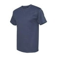 thumbnail image 3 of Hanes Mens Beefy-T Short-Sleeve T-Shirt, 3XL, Heather Navy, 3 of 8