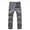 Medium Grey, variant on Men's Snow Ski Pants Water Resistance Fleece Lined Cargo Pants Softshell for Winter Outdoor with Zippered Bottom Legs