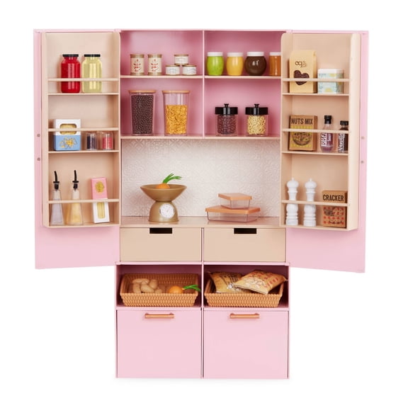 Pretty Pantry Home Kitchen Furniture Set for 18" Dolls"