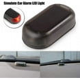 thumbnail image 3 of Car Alarm System, Solar Power Dummy Car Alarm LED Light Simulate Imitation Warning Anti Theft Flashing Light Car Alarm System Anti-theft System for Car Security System, 3 of 7