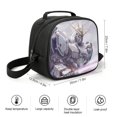 thumbnail image 2 of Mobile Suit Gundam Portable Lunch Bag, Insulated Lunch Box Reusable Lunch Totes Bag for Camping Hiking Travel Picnic, 2 of 8