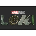 thumbnail image 2 of Women's Marvel Color Loki Logo  Graphic Tee Black Large, 2 of 4