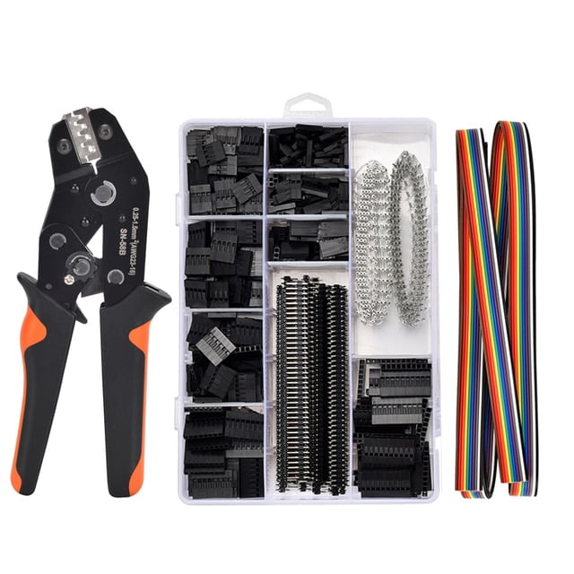 DuPont Terminals Crimping Tools SN-58B Plier Set XH2.54 SM Plug Spring Clamp For JST ZH1.5 2.0PH 2.5XH EH SM Boxed Connector Kit