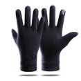 thumbnail image 1 of Fiudx Guantes para Deportes de Invierno, Resistentes Al Viento y Al Calor, con Pantalla Táctil, Forro Interior de Terciopelo Suave, Palma de Piel Antideslizante, para Ciclismo, Esquí, Senderismo y Ac, 1 of 2