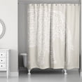 thumbnail image 2 of Creative Products Beige Mandala Elephant 71x74 Shower Curtain, 2 of 2