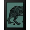 thumbnail image 2 of Phillip, Jamie 11x14 Black Modern Framed Museum Art Print Titled - Big Cat 1, 2 of 5