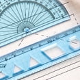 thumbnail image 4 of YAOMOBB Geometry Ruler Set Soft Measuring Ruler Set High Precise Drawing Math Geometry Tools, 4 of 5