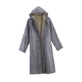 thumbnail image 2 of Poncho impermeable con capucha, impermeable y ligero, para hombres y mujeres adultos. 4L, 2 of 9