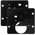 thumbnail image 1 of Miangastore Plaque de Fixation pour Réparation d'Armoire en Acier Inoxydable 2 Pcs 3.35X3.15X0.2In, 1 of 8