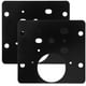 thumbnail image 1 of 2 placas de reparación de bisagras de puerta de gabinete de acero inoxidable, placas fijas de instalación de engrosamiento, 1 of 5