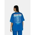 thumbnail image 3 of LICENSE Women's Casual Nascar Print Oversize T-Shirt, 3 of 5