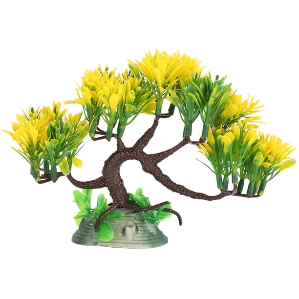 Decoración de pecera, algas verdes artificiales, decoración de acuario vívida, planta de pecera de algas marinas, Ultra sensible Jadeshay A