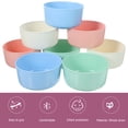 thumbnail image 4 of Miangastore 8Pcs Cereal Bowls With Lids For Toddlers Wheat Straw Food Storage Round, 4 of 8