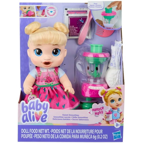 Baby Alive Sweet Smoothies Harper Hugs Doll