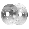 thumbnail image 6 of Detroit Axle - Brake Rotors for 2020-2023 Toyota Camry, Drilled and Slotted Brake Rotors 2021 2022: 12.91" Front and 11.06" Rear Rotor, 6 of 7
