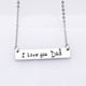 thumbnail image 1 of Collar para mujer, Joyas para mujer, Joyas para mujer Collar de regalo para el Día del Padre Collar conmemorativo para mujer del Día del Padre, 1 of 2