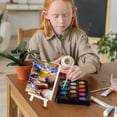 thumbnail image 4 of 10Pcs Small Easel Holder Stand Drawing Easel Artist Easel Plastic Sketching Easel For Display, 4 of 8
