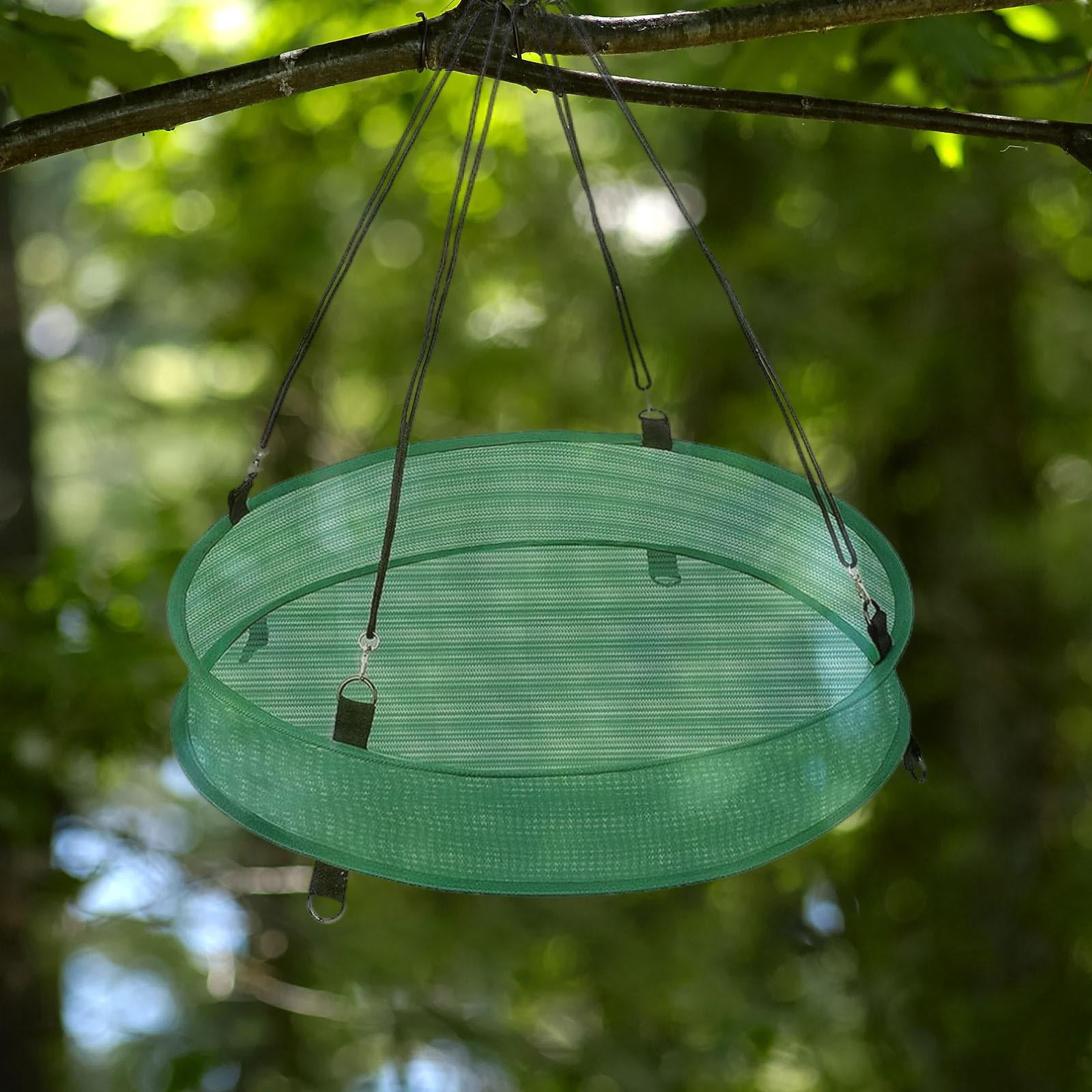 Bothyi Hanging Hoop Birdseed Hoop for Yard Pole Mounted Bird Feeder Garden