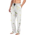 thumbnail image 5 of Cute Strawberry Ghost Pajama Pants, Men's Lounge Pants Light with Drawstring and Pockets, Christmas New Year Birthday Father's Day Gifts, XX-Large, 5 of 7
