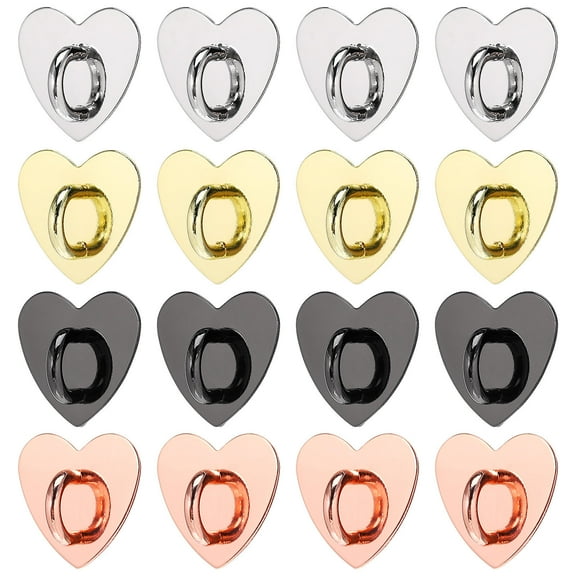 BESTOYARD 20pcs Phone Charm Hooks, Self-Adhesive Phone Ring Holder, Cellphone Grip Loop For Hanging Charms