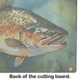 thumbnail image 4 of Brown Trout Glass Cutting Board Large 12 in x 15 in, 4 of 5