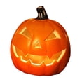 thumbnail image 4 of Linterna de Calabaza para Halloween, Decoración de Jardín, Lámpara de Calabaza Práctica Y Práctica, Decoración de Halloween para Estante de Escritorio 22 cm x 20 cm, 4 of 8