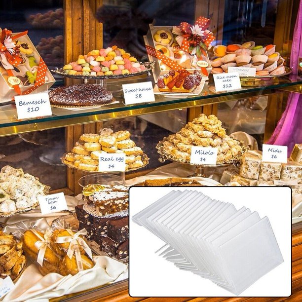 2 Supports Pour Affiches A4 Avec Pince - En Acrylique Et Plastique, Pour étiquettes De Prix, Menus Ou Présentations En Magasin