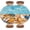 Beach Texture -3, variant on Beach Texture Background Oval Fitted Tablecloth Waterproof Elastic Edge, Washable, Reusable Outdoor Picnic Decoration Table Cloth Cover, Fits 48"x68" Oval Tables, Style116