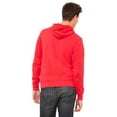 thumbnail image 2 of The Bella + Canvas Unisex Poly-Cotton Fleece Pullover Hoodie - RED - M, 2 of 2