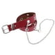 thumbnail image 5 of Correa de cintura para Mujer Hugo con Accesorios de cadena de Metal rojo, 5 of 5