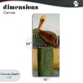 thumbnail image 4 of Stupell Industries Farmhouse Blue Eyed Pelican Canvas Art, 10 x 24, by Barbara Fallenbaum, 4 of 8