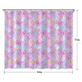 thumbnail image 5 of Pink Butterfly Pattern Shower Curtain 84"x72" ,Bathroom Decorative Shower Curtains Set with 12 Hooks,Modern Waterproof Washable Shower Curtain, 5 of 6