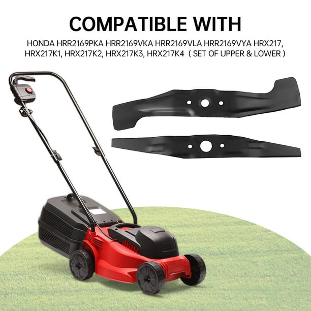Mower Blade Honda Push Mower Hrr2169vka Yeacher 2-Pack 21