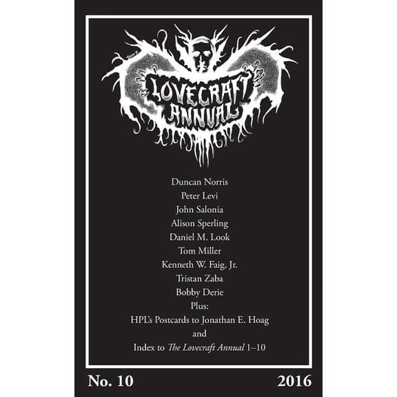 Lovecraft Annual No. 10 (2016)