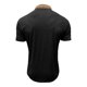 thumbnail image 4 of pstuiky camisetas de hombre, Camiseta informal de color liso con botones y bolsillos para hombre ropa de hombre s, 4 of 6