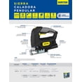 thumbnail image 2 of Sierra Caladora Pendular 600w Vel Var Carbones Extra SOMOS REYES SA de CV SK403D, 2 of 3