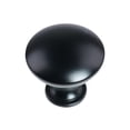 thumbnail image 1 of South Main Hardware SH5305-FB-25 25-Pack, Bouton de Tiroir Rond Moderne, 1,22", Finition Noire Plate, 25 Pièces, 1 of 1