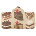 thumbnail image 5 of Yayeee Kids Hooded Towels Toddler Soft Absorbent Beach Bathing Wrap 50" x 23.5", Brown Cakes, 5 of 5