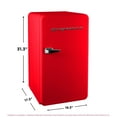 thumbnail image 5 of Frigidaire 3.2 Cu. ft. Single Door Retro Compact Refrigerator EFR372, Red, 5 of 11
