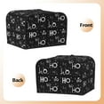 thumbnail image 5 of Salouo Ho-Ho-Ho 2 Pattern Four Slice Bread Machine Cover,Universal Kitchen Appliance Cover Toaster Cover for Bread Machine Dust Cover 12.4''×10.6''×8.3'', 5 of 6