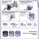 thumbnail image 2 of REMAX CozyBuds W29 Clip-On Ear Wireless Earbuds Bluetooth Music Earphones - Black, 2 of 3