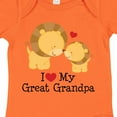 thumbnail image 4 of Inktastic I Love My Great Grandpa Boys or Girls Baby Bodysuit, 4 of 5