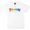 White, variant on Rainbow Mag Small T-Shirt Black