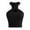 Black, variant on Women Summer Tops Vest Crop Top Women Tops Strappy Sexy Tank TopsFemale Knitted Off Shoulder Crop For Camisole with Support Bra Blank Workout Top Little Girl Casual And Shirts for Breathable Khaki